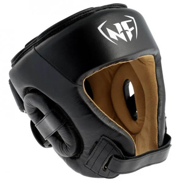 Nordic Fighter Boxing Helmet Schwarz Boxhelm Large